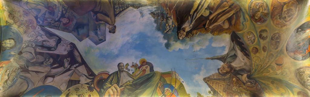 Suites Contempo Mexico Extérieur photo The ceiling of the nave